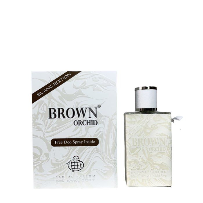 Brown Orchid Blanc by Fragrance World - 80ml
